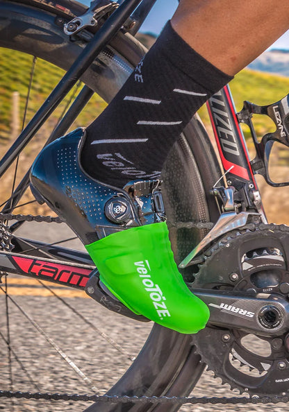 VeloToze Toe Covers - Road - Viz Green