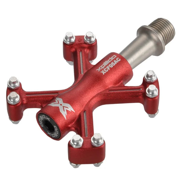 Xpedo TRVS 5 Flat Pedals - Red