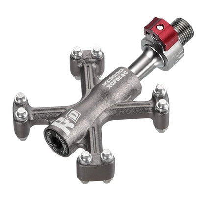 Xpedo TRVS 5 QRD Flat Pedals - Gray