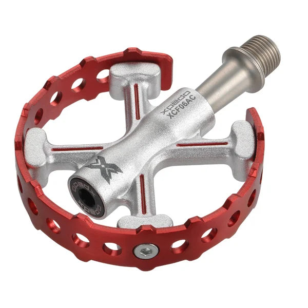 Xpedo TRVS 6 Flat Pedals - Red