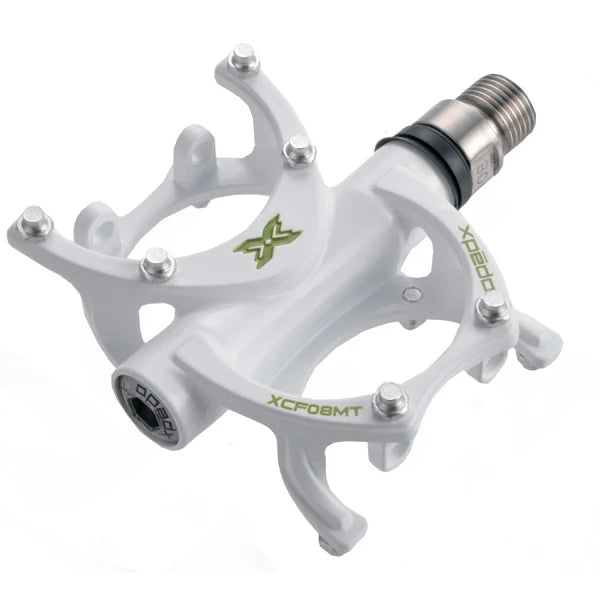 Xpedo TRVS 8 Flat Pedals - White