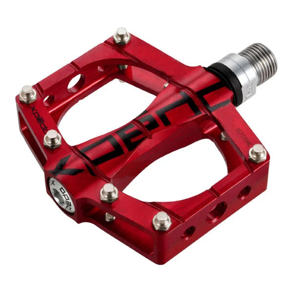 Xpedo TRVS 9 Flat Pedals - Red