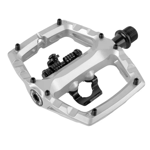 Xpedo Ambix Dual Sided Pedal - Silver