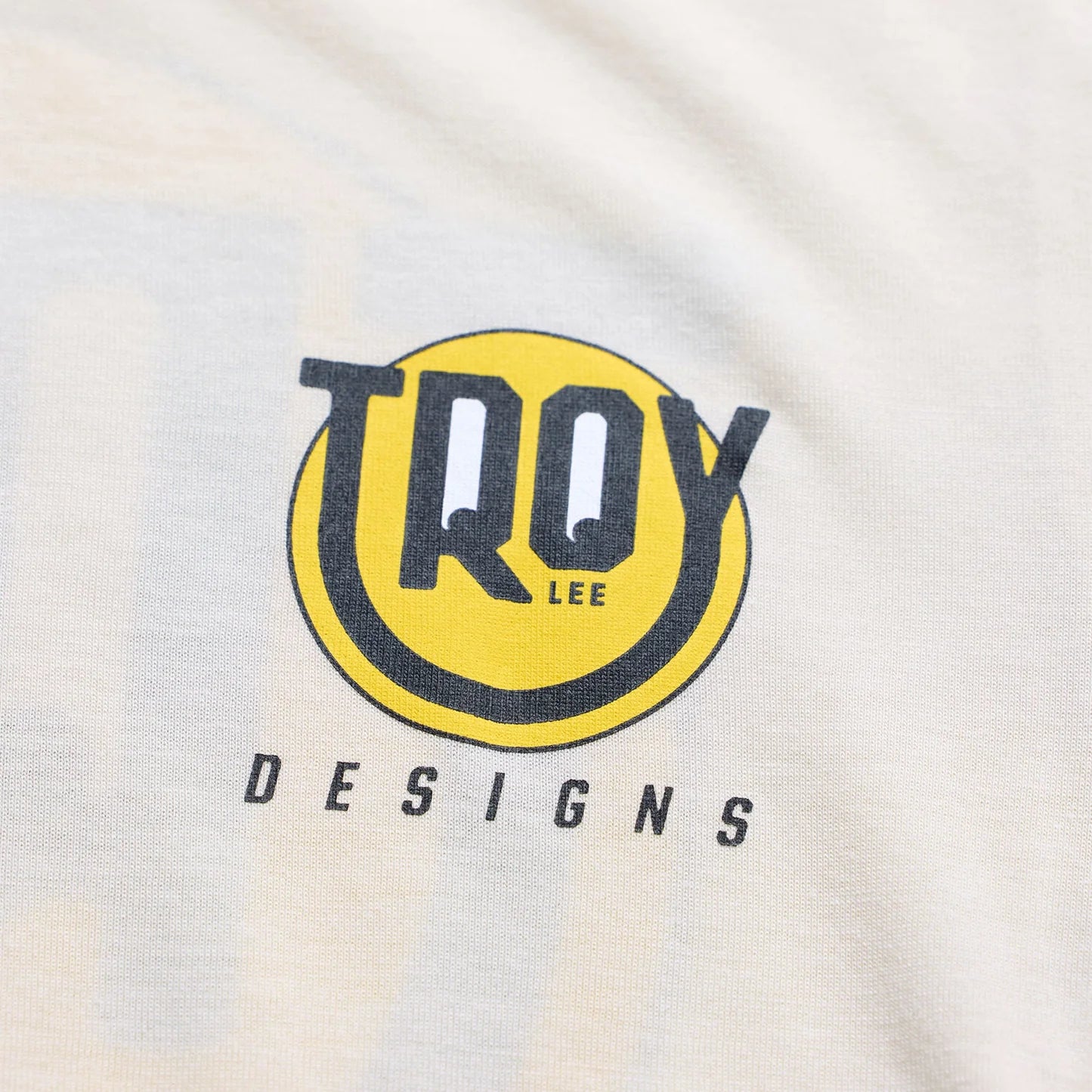 Troy Lee Designs Skyline Short Sleeve Ride Tee - Youth - Happy - Pumice