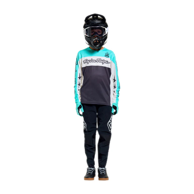 Troy Lee Designs Sprint Pro Jersey - Youth - Yo Moto - Carbon