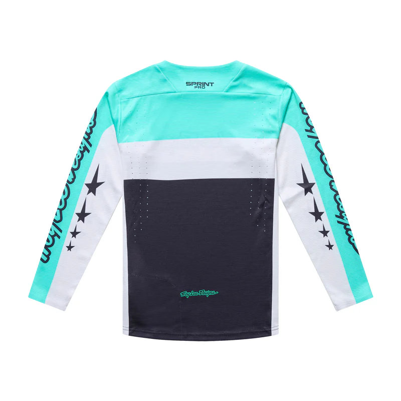 Troy Lee Designs Sprint Pro Jersey - Youth - Yo Moto - Carbon