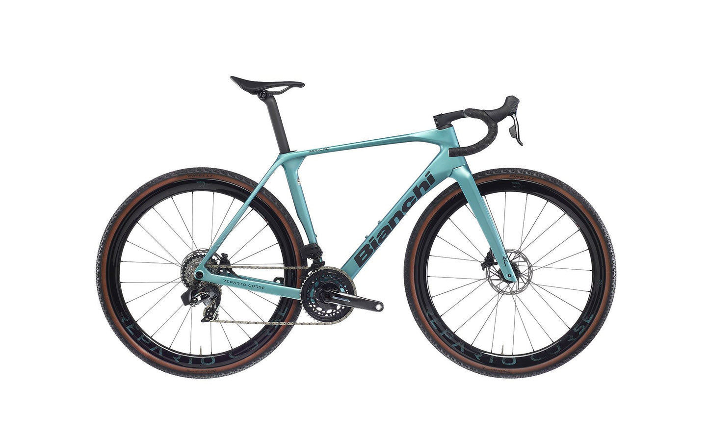 Bianchi Impulso RC 700c - Force eTap AXS - Celeste Metallic-Graphite-CK16