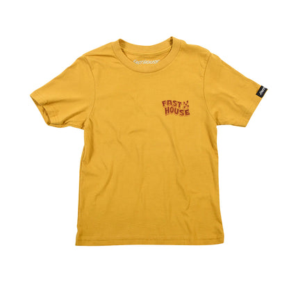 Fasthouse Diverge Tee - Youth - Vintage Gold