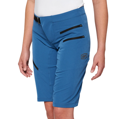 100% Airmatic MTB Short - Womens - Slate Blue