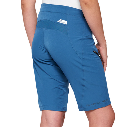 100% Airmatic MTB Short - Womens - Slate Blue