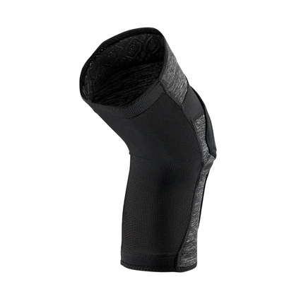 100% Ridecamp Knee Guard - Heather Gray-Black