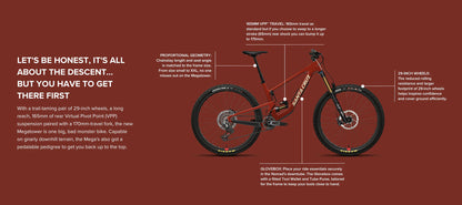 Santa Cruz Megatower Carbon 29 - S Kit - Gloss Purple - 2024