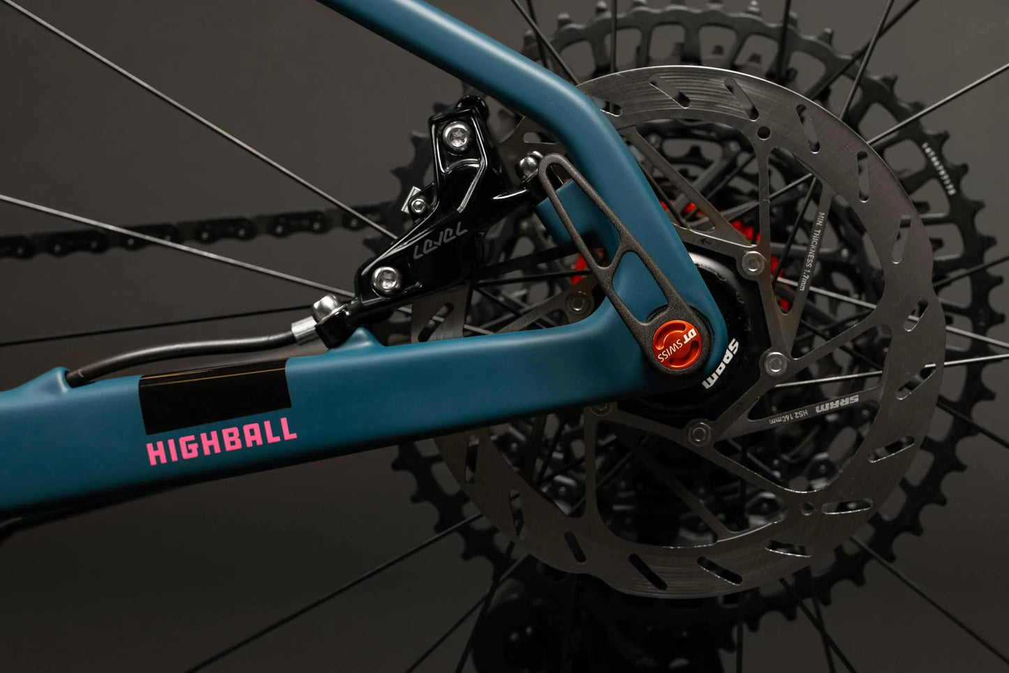 Santa Cruz Highball Carbon 29 - R Kit - Matt Dark Teal - 2025