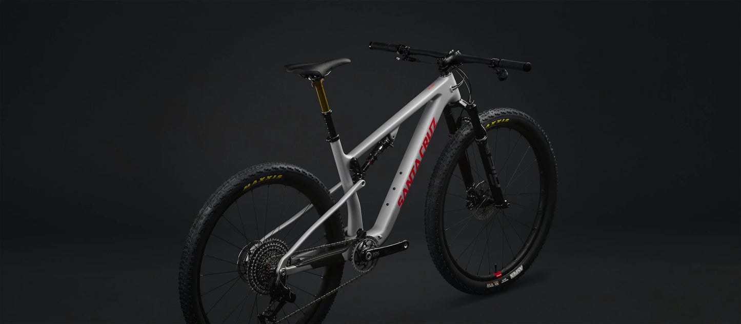 Santa Cruz Blur Carbon TR 29 - R Kit - Matt Silver - 2024