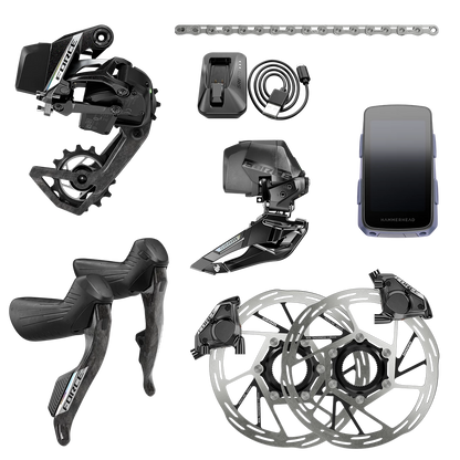 SRAM Force AXS E1 HRD 2x Groupset - Hammerhead