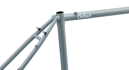 Ritchey Outback Gravel Frameset - Granite-Snow - 2025