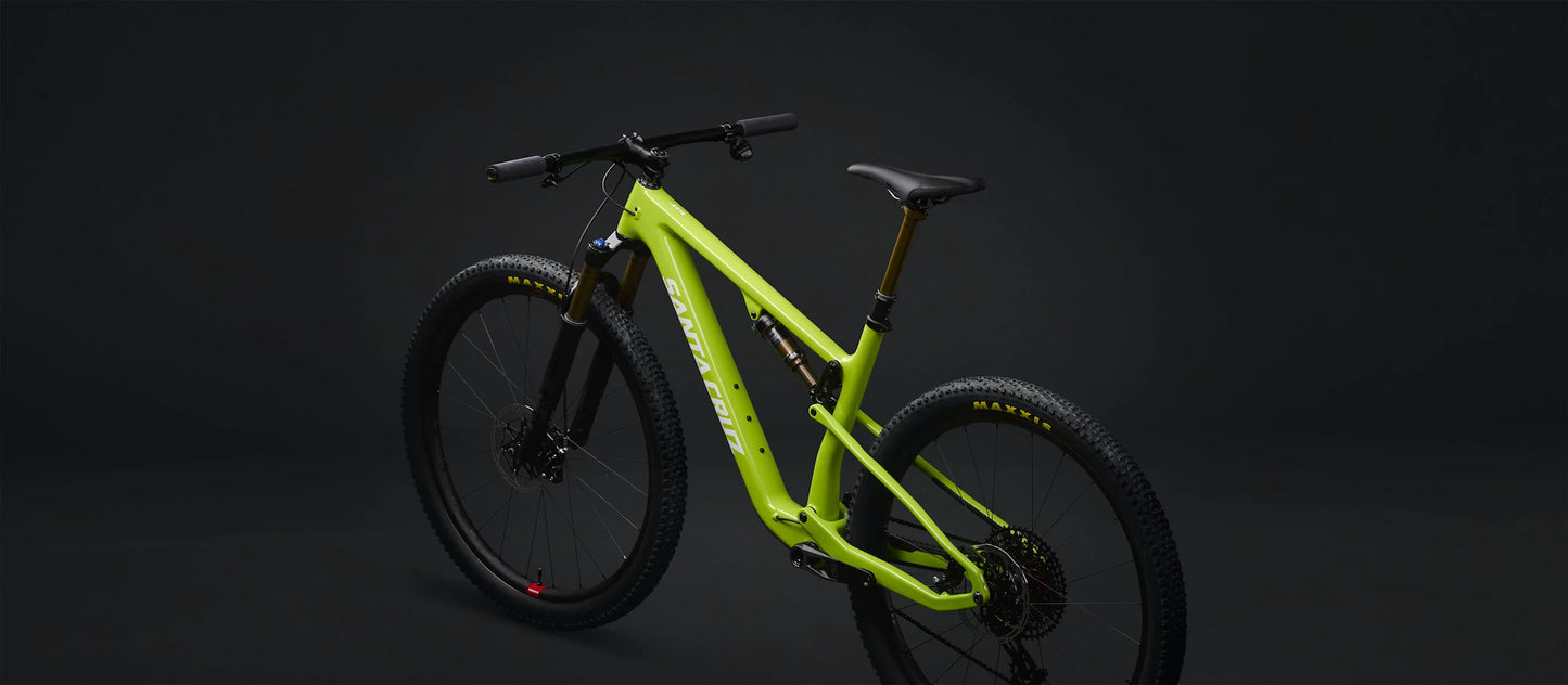 Santa Cruz Blur Carbon XC 29 - GX AXS Reserve - Gloss Spring Green - 2024