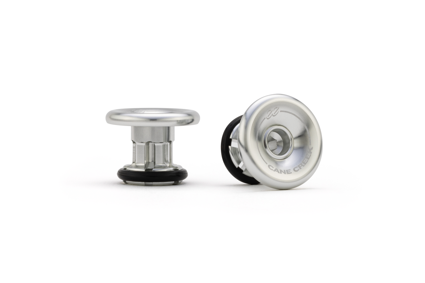 Cane Creek eeBarKeep Bar End Plugs - Silver