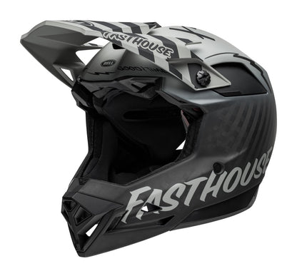 bell fluorine helmet grey Bell Full 10 Spherical MTB Helmet White/Black XL/2X