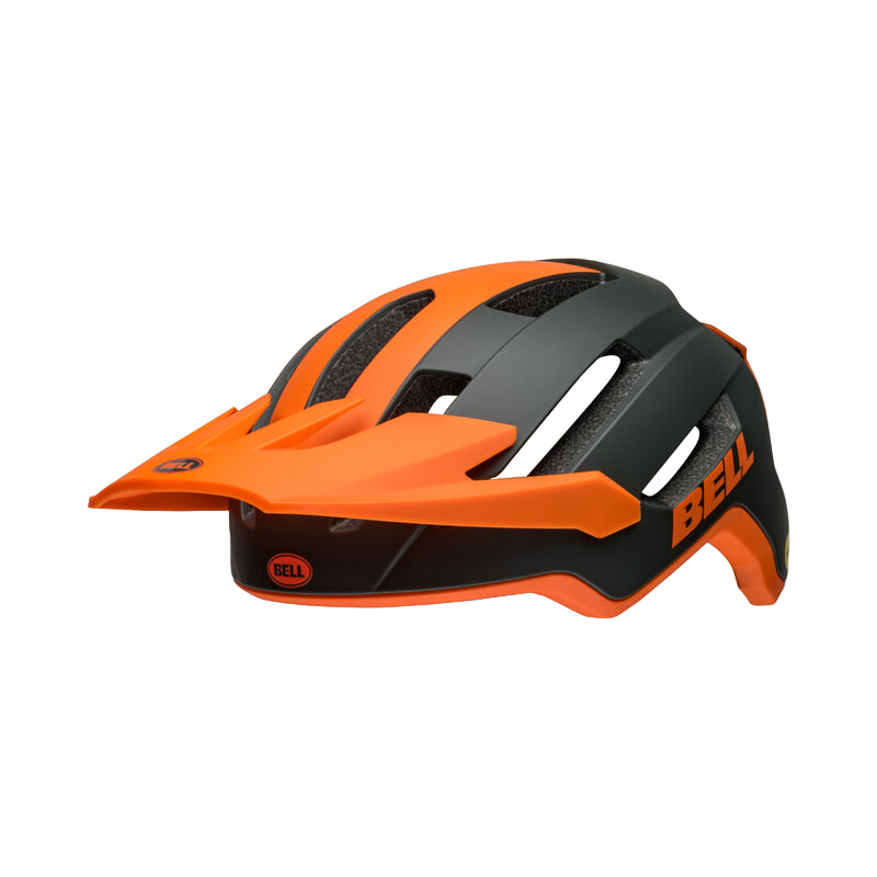 Bell 4Forty Air MIPS MTB Helmet - Matt Dark Green-Orange