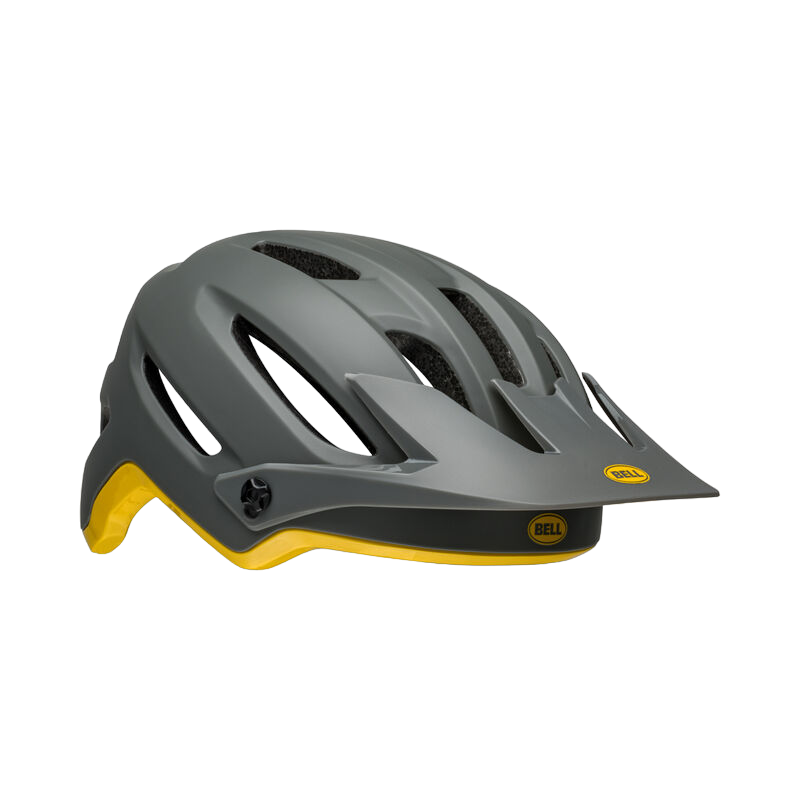 Bell 4Forty MIPS MTB Helmet Matt Gloss Gray Yellow Cambria Bike