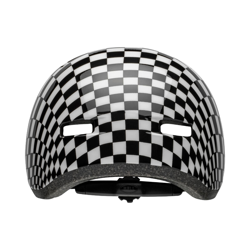 Bell Lil Ripper Child Helmet - Checkers - Matt Black-White