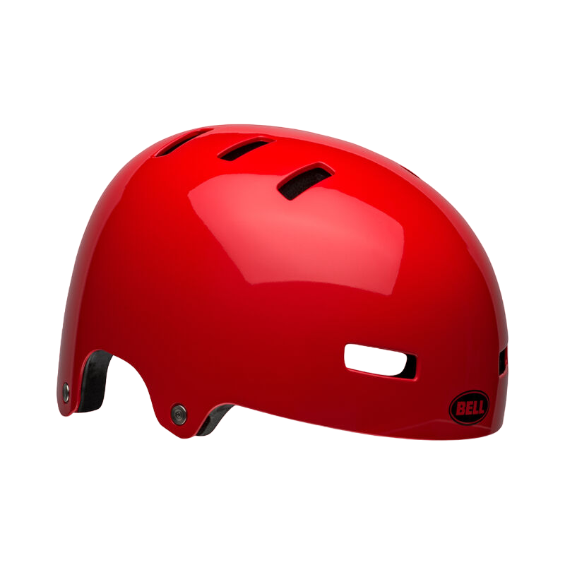 Bell Local BMX Helmet Gloss Crimson – Cambria Bike