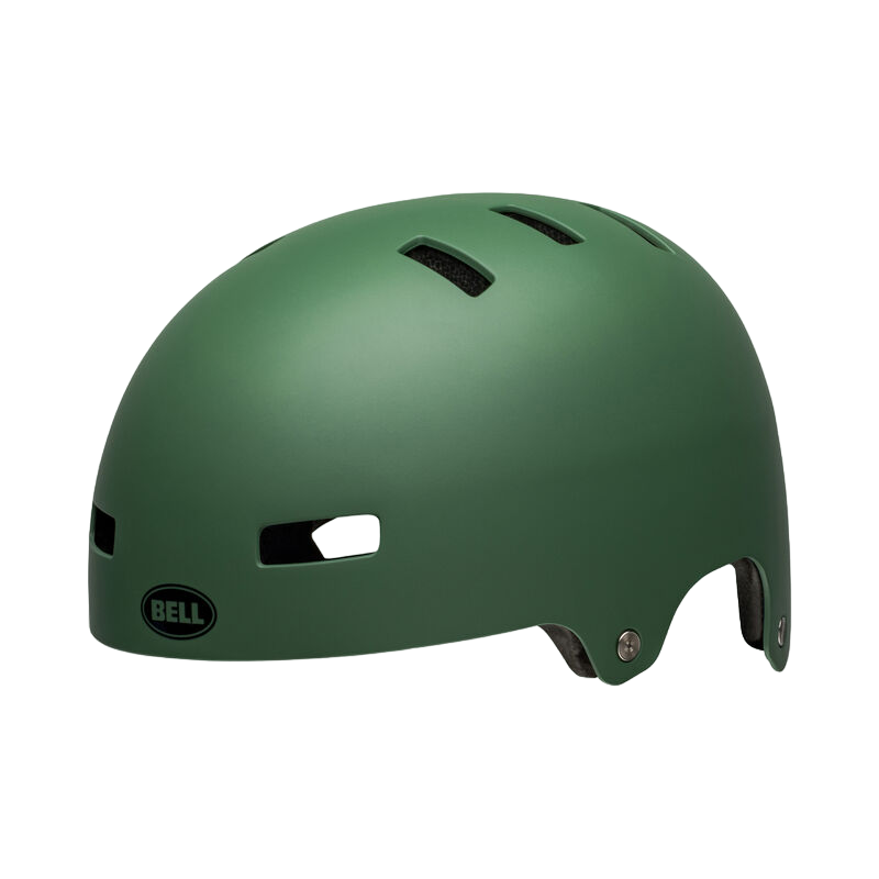 Bell Local BMX Helmet - Matt Dark Green