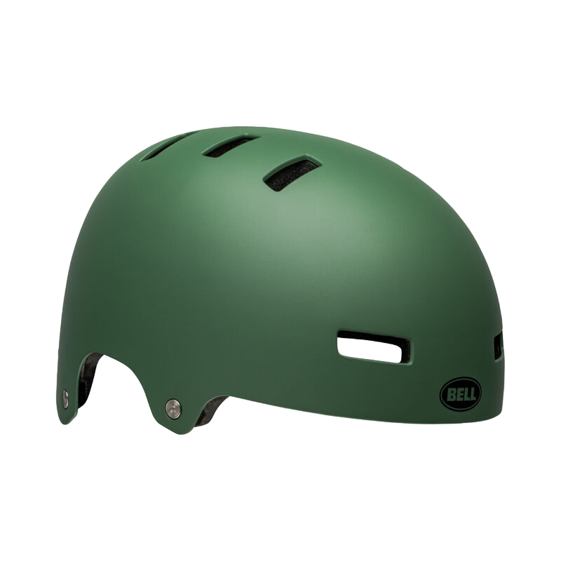 Bell Local BMX Helmet - Matt Dark Green