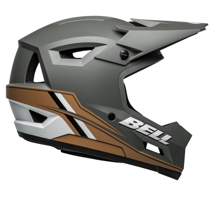 Bell Sanction 2 DLX MIPS Full Face Helmet - Alpine - Matt Dark Gray-Tan