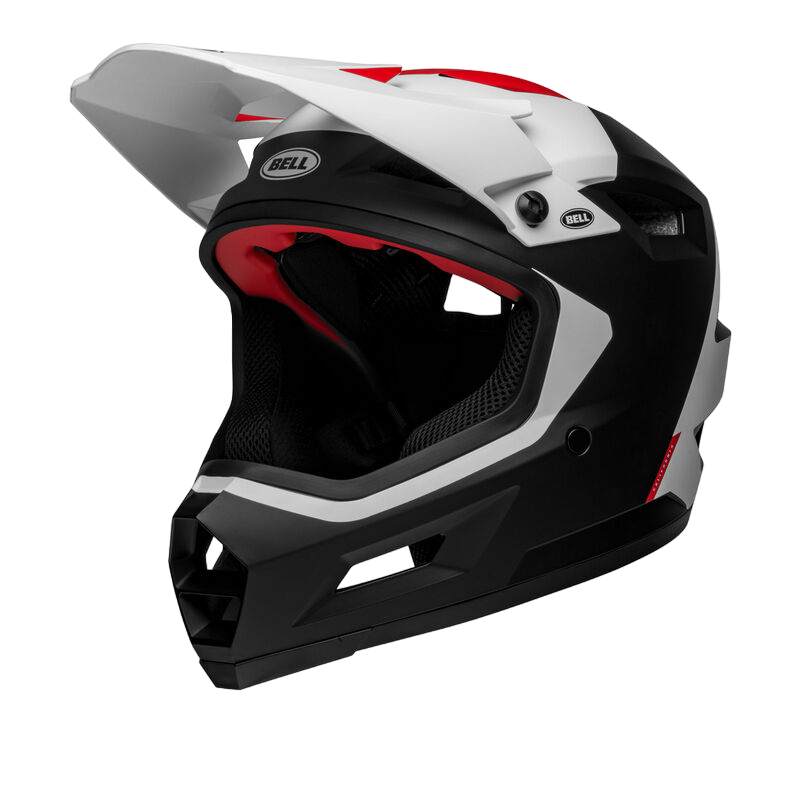 Bell Sanction 2 DLX MIPS Full Face Helmet - Deft - Matt Black-White