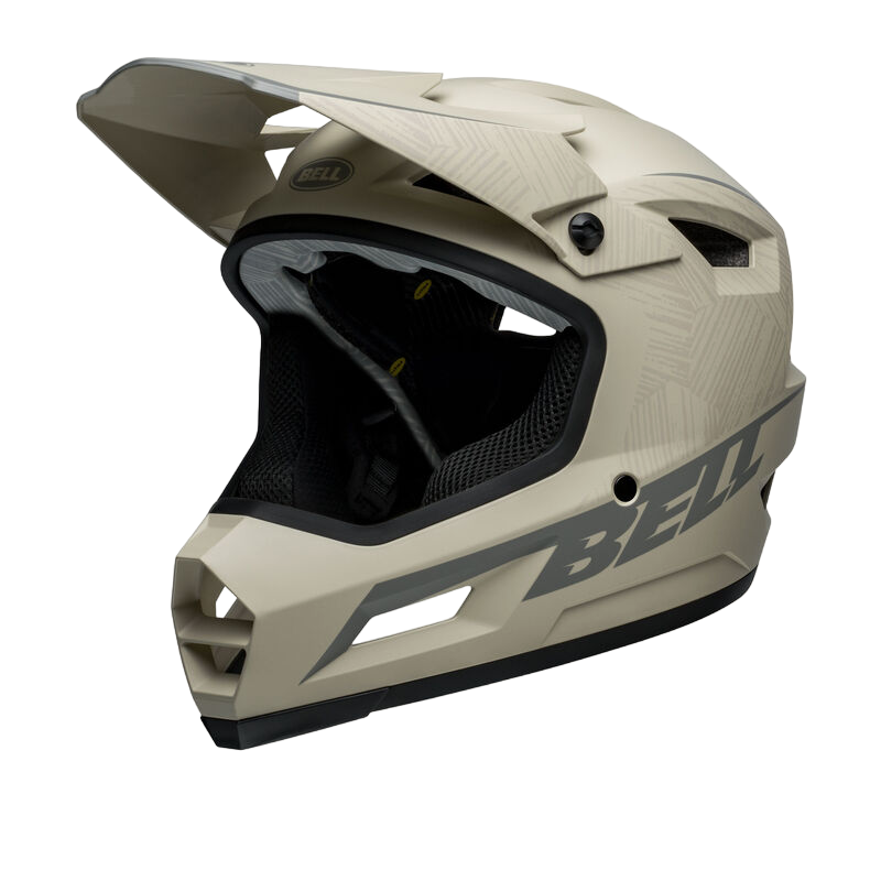 Bell Sanction 2 DLX MIPS Full Face Helmet Step Up Matt Tan Gray Cambria Bike