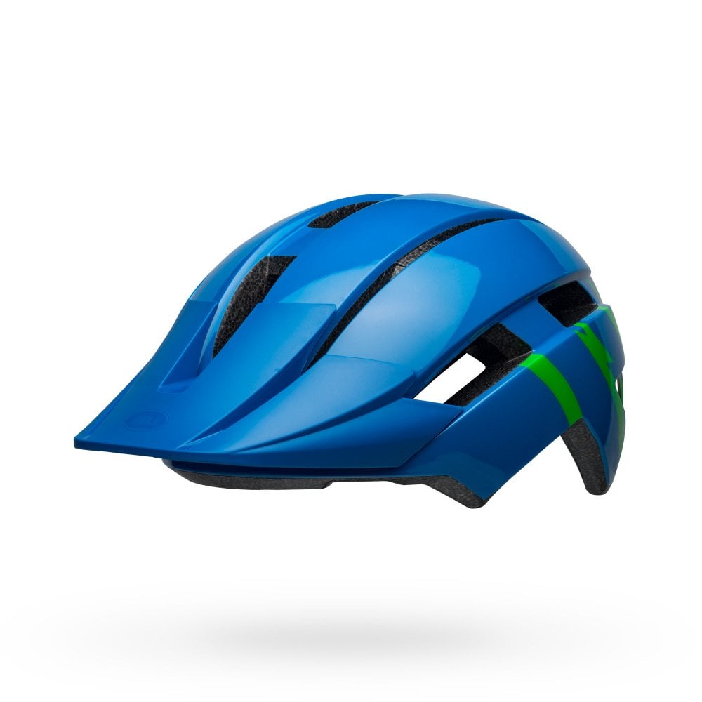 Bell Sidetrack II MTB Helmet - Child - Blue-Green