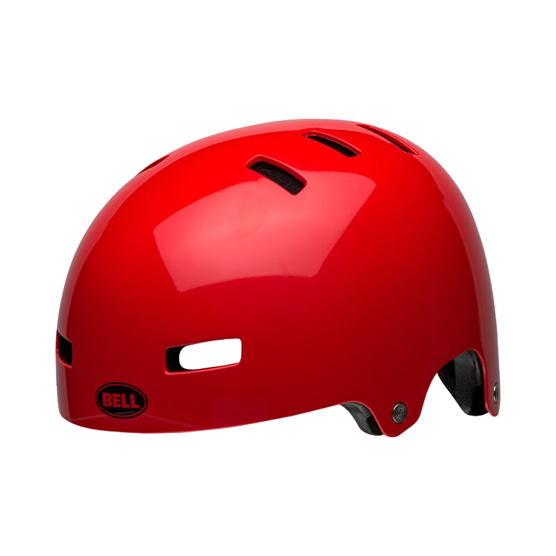 Bell Span BMX Helmet - Gloss Crimson