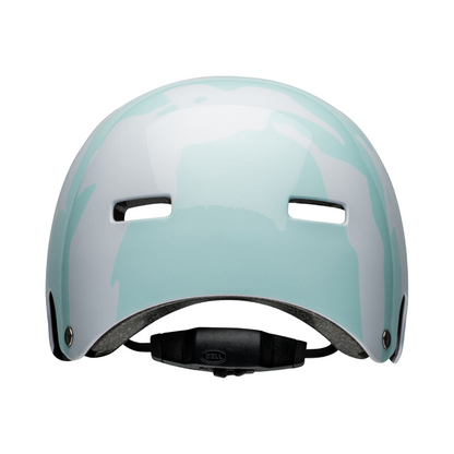 Bell Span BMX Helmet - Ravine - Gloss White-Blue