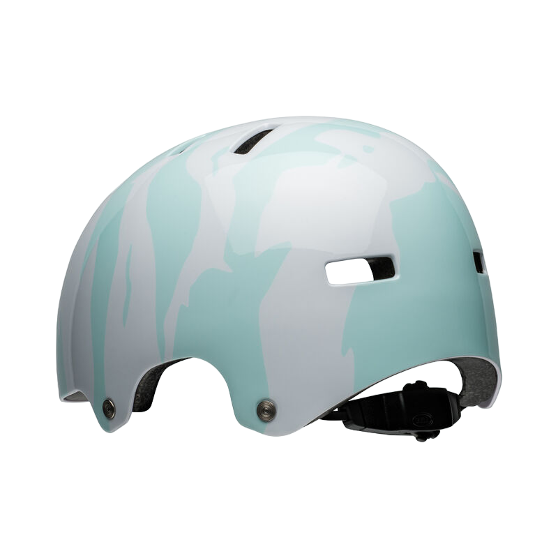 Bell Span BMX Helmet - Ravine - Gloss White-Blue