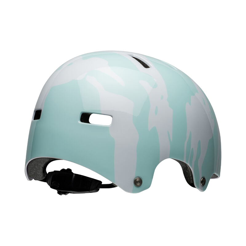 Bell Span BMX Helmet - Ravine - Gloss White-Blue