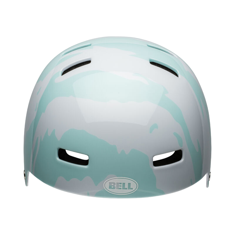 Bell Span BMX Helmet - Ravine - Gloss White-Blue