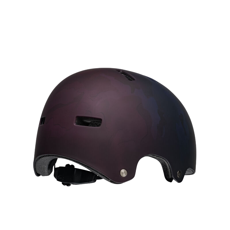 Bell Span BMX Helmet - Matt Black-Blue Camo