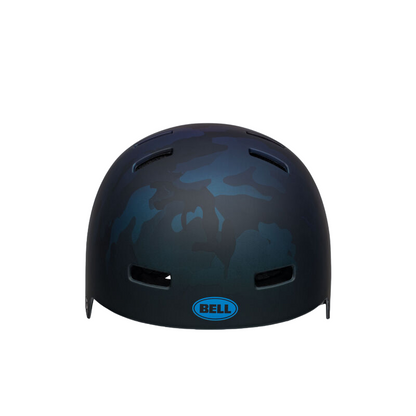 Bell Span BMX Helmet - Matt Black-Blue Camo