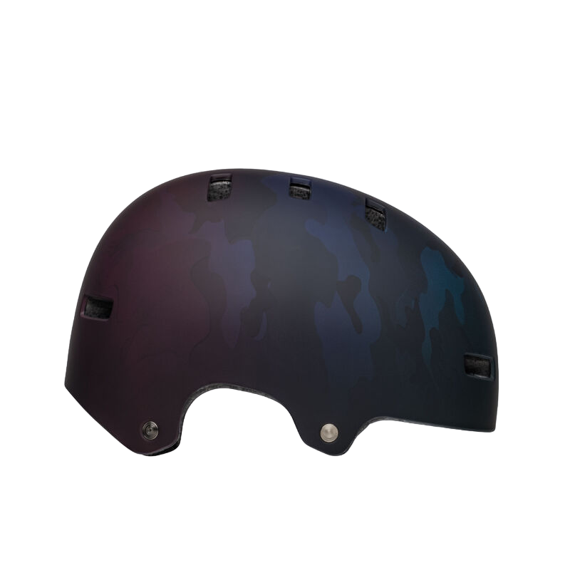 Bell Span BMX Helmet - Matt Black-Blue Camo