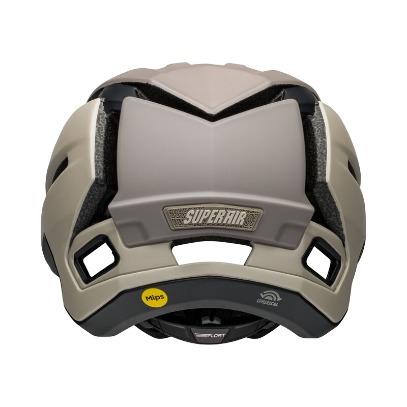 Bell Super Air R Spherical Full Face Helmet Matt Cement-Gray