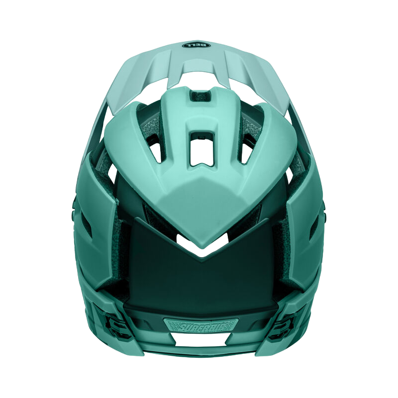Bell Super Air R Spherical Full Face Helmet Matt Turquoise-Black