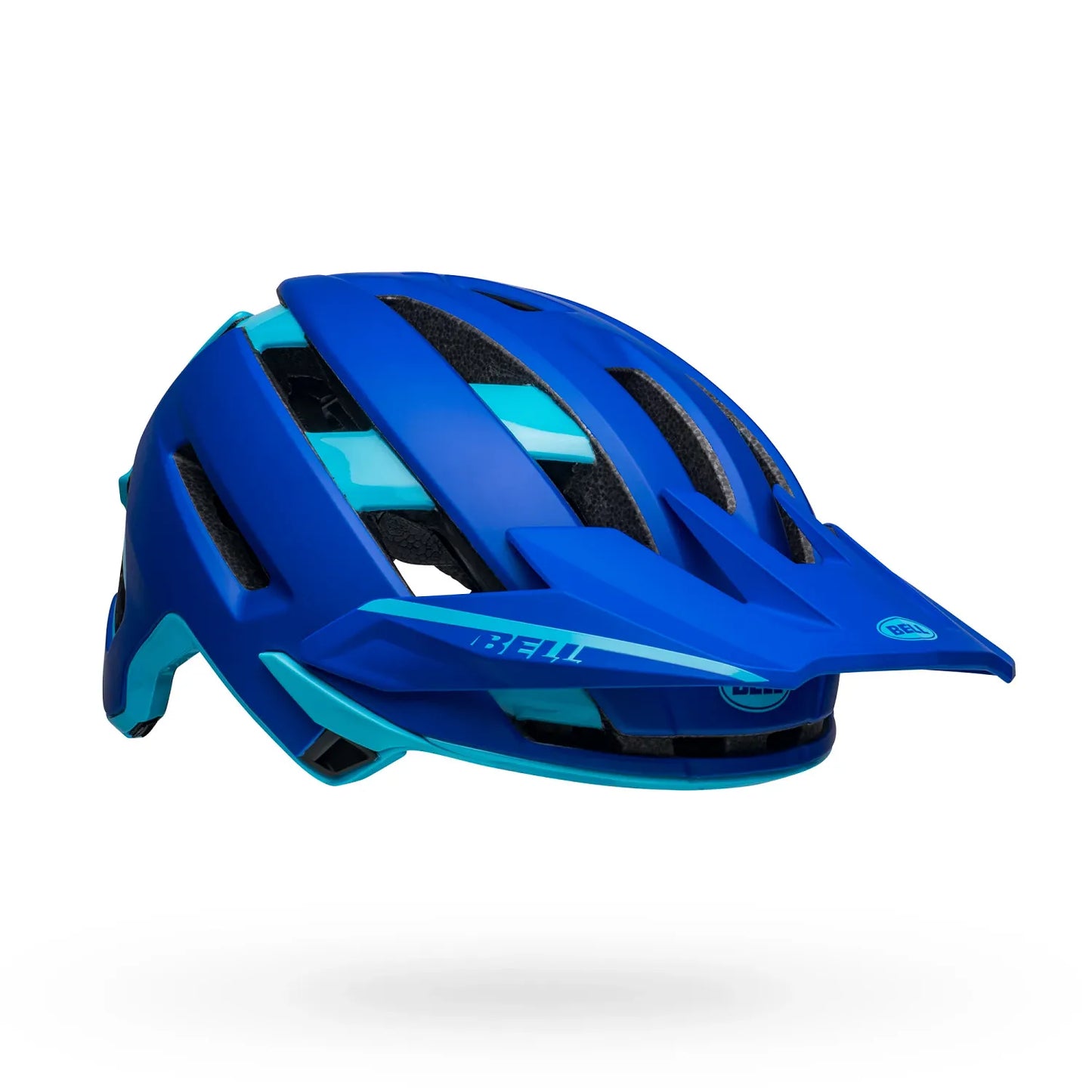 Bell Super Air Spherical MTB Helmet - Matt Gloss Blues