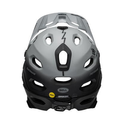 Bell Super DH Spherical Full Face Helmet - Fasthouse - Matt Gray-Black