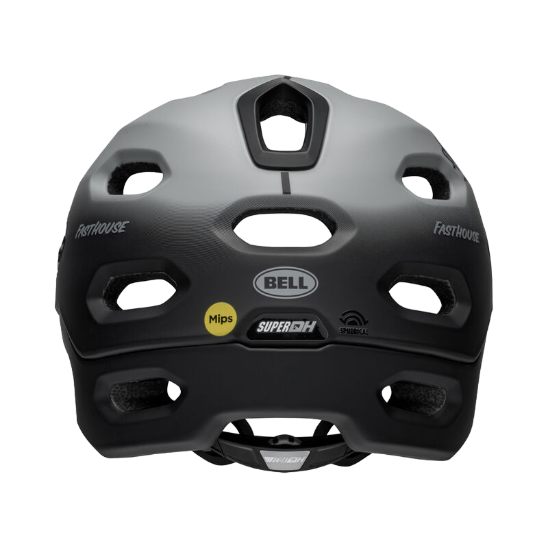 Bell Super DH Spherical Full Face Helmet - Fasthouse - Matt Gray-Black