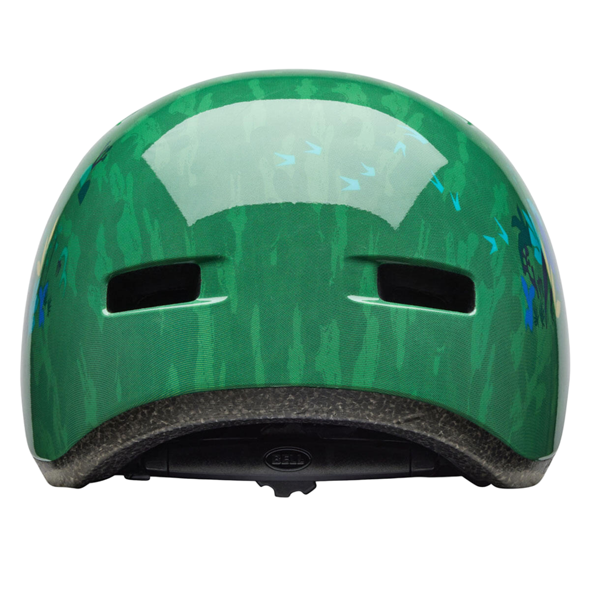 Bell Lil Ripper Child Helmet - Dino Den - Gloss Green