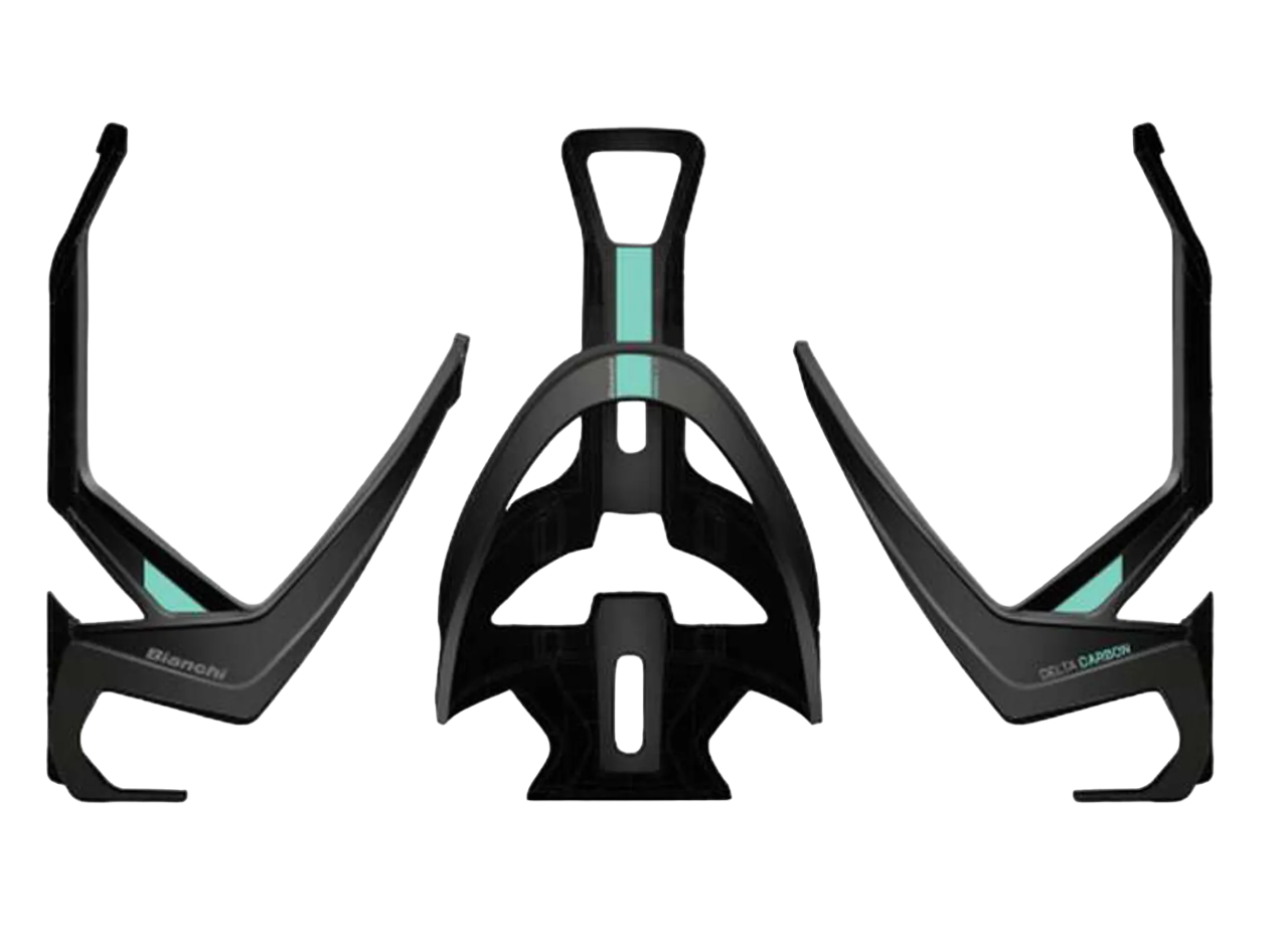 Bianchi Delta Carbon Road Bottle Cage - Black