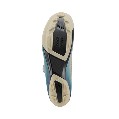 Shimano RX600 SPD Off Road Shoes - Beige-Blue