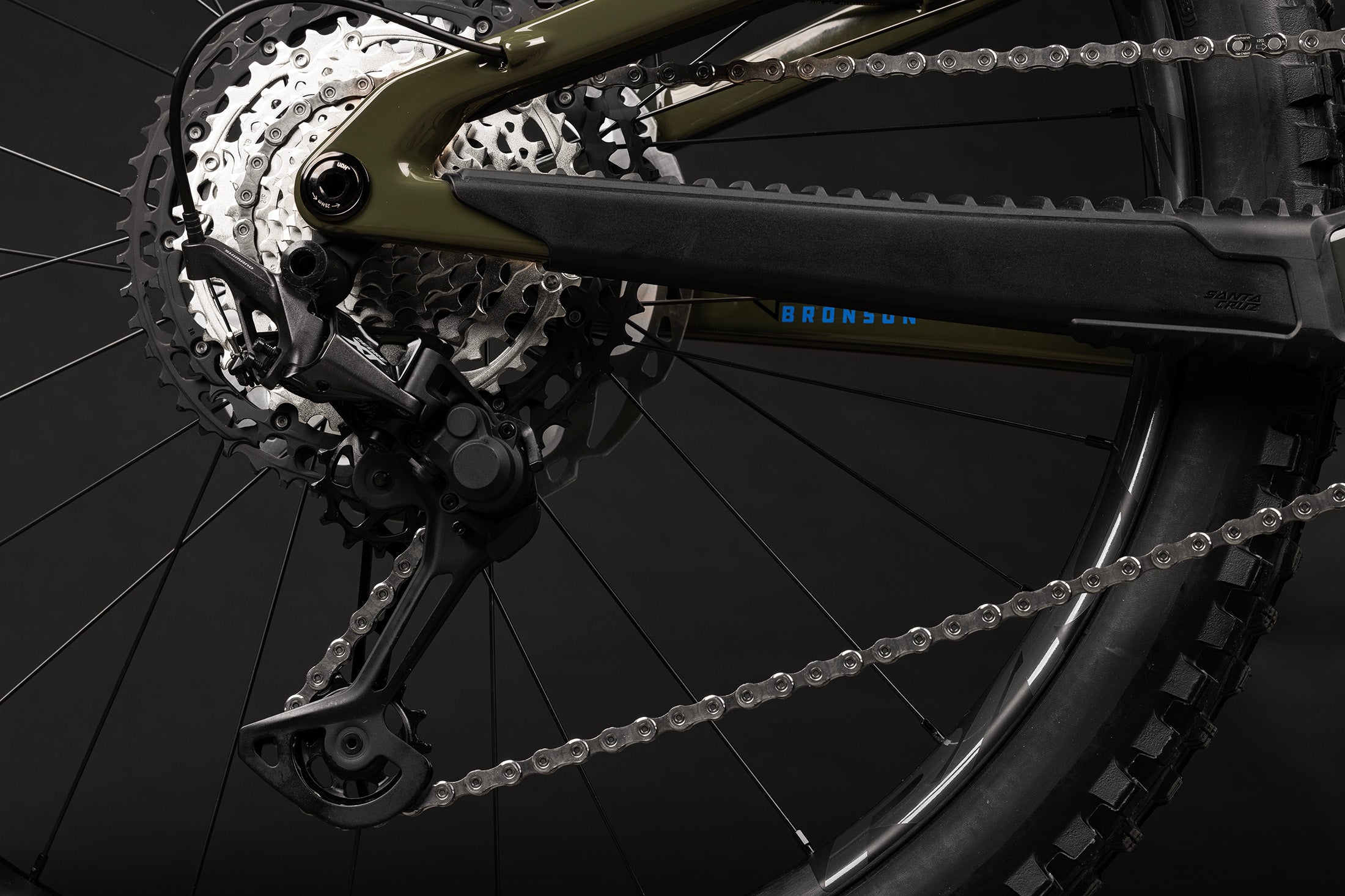 Santa Cruz Bronson 4.0 Carbon MX - XT Kit - Gloss Moss – Cambria Bike